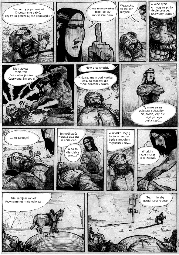 KOMIKS: Aleksander Jasiski i Artur Dugosz 'Nietypowa robota' (fragm.) 2/3